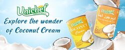 Unichef Premium Coconut Cream 400 Ml